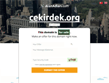 Tablet Screenshot of cekirdek.org